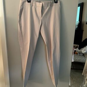 Theory cotton khaki slacks size 8
